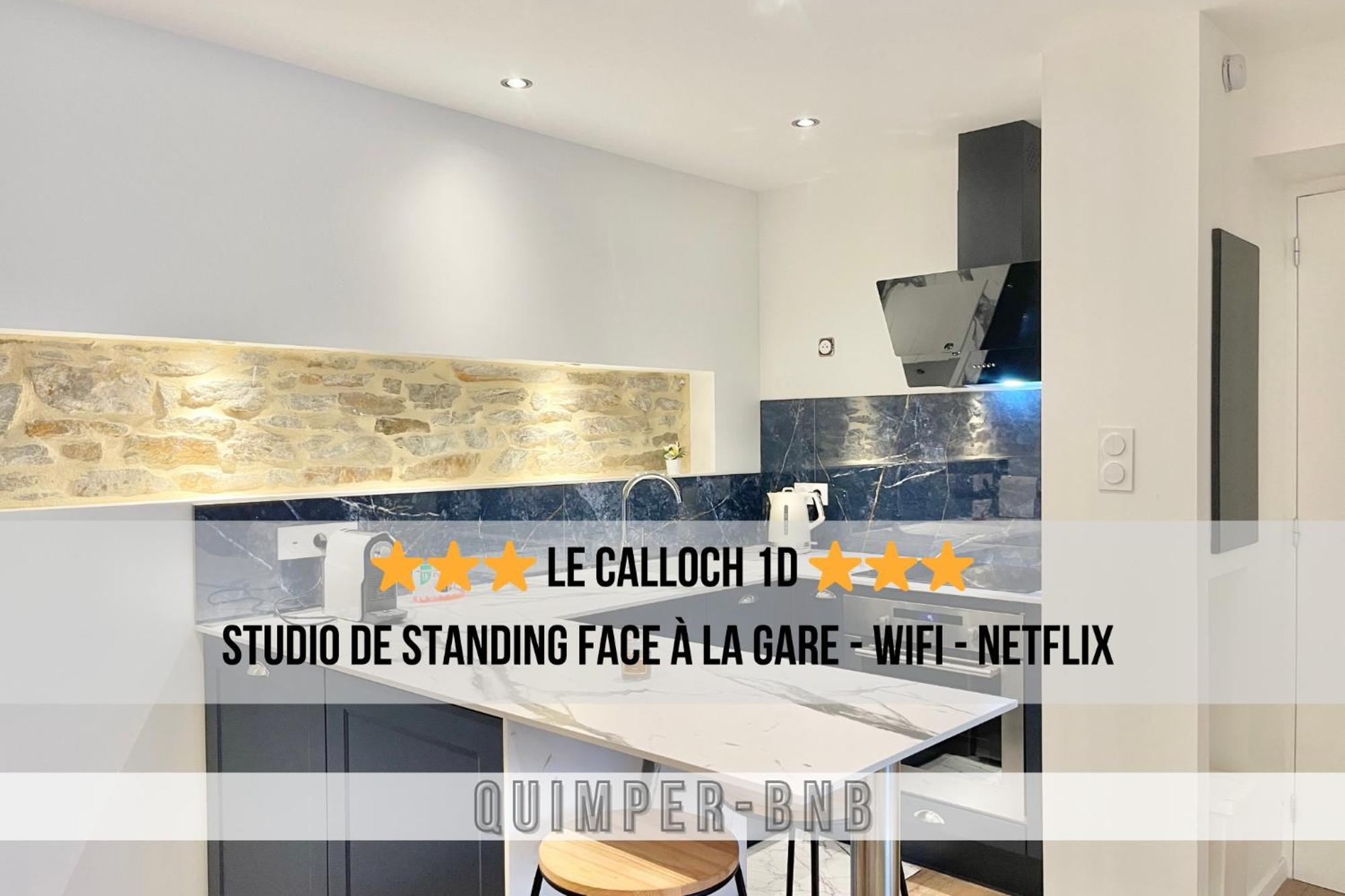 Le Calloch 1d - Wifi - Netflix - Face Gare
